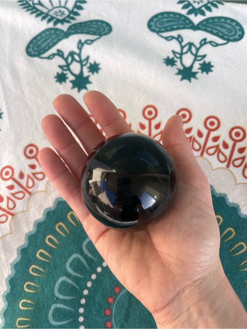 Black Tourmaline Sphere